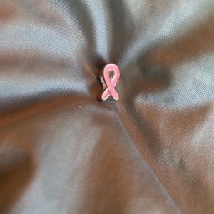 Breast cancer pandora charm